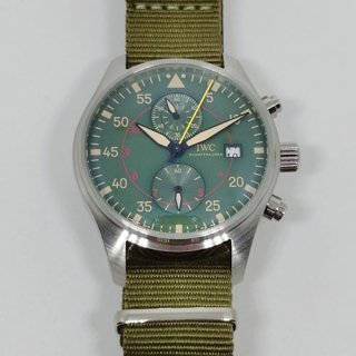 IWC パイロット クロノグラフ IW389008 43mm グリーン コピー IWC パイロット クロノグラフ IW389008 43mm グリーン コピー