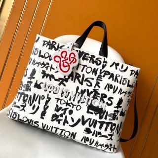 LOUIS VUITTON M40797 牛皮 グレンチェック ハンドバッグ 40x32x16cm サイズ:40x32x16cm