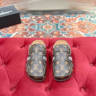 【LOUISVUITTON】BIRKENSTOCKコラボボストンサンダルスリッポンメンズレディース 【LOUISVUITTON】BIRKENSTOCKコラボボストンサンダルスリッポンメンズレディース