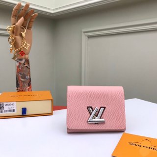 LOUIS VUITTON M62943 ツイスト長財布 エピ ピンク サイズ:12x9.6x2.5cm