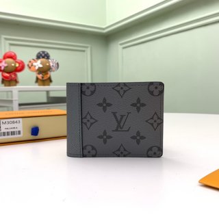 LOUIS VUITTON M30843 マルチプル短財布 タイガラマ サイズ:11.5x9x1.5cm