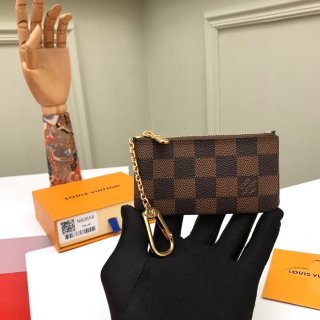 LOUIS VUITTON N62658 コインキーケース ダミエエベン サイズ:12x7cm