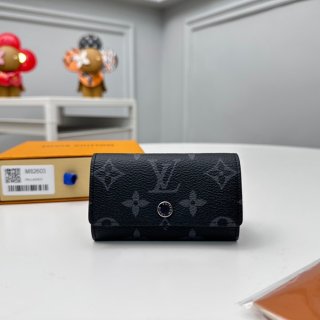 LOUIS VUITTON M82603 6連キーケース モノグラムエクリプス サイズ:12x7cm