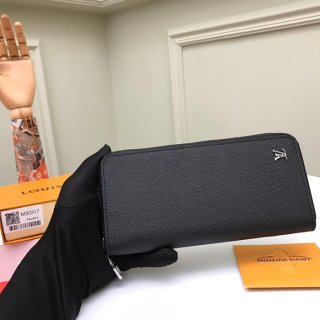 LOUIS VUITTON M30317 ジッピー縦型長財布 タイガ ブラック サイズ:20x10cm