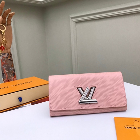 LOUIS VUITTON M61178 ツイスト長財布 エピ ピンク サイズ:19x10.5x2.5cm