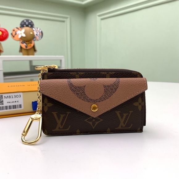 LOUIS VUITTON M69431 レクトヴェルソ カードケース モノグラム イエローフラワー サイズ:13x9.5x2.5cm