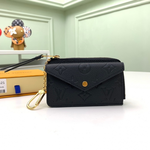 LOUIS VUITTON M69421 レクトヴェルソ カードケース モノグラムアンプラント ブラック サイズ:13x9.5x2.5cm LOUIS VUITTON M69421 レクトヴェルソ カードケース モノグラムアンプラント ブラック サイズ:13x9.5x2.5cm