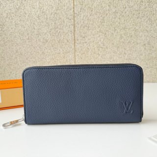 LOUIS VUITTON M25959 ジッピー長財布 ホリゾンタル LVエアログラム ブルー サイズ:21x10x2.5cm