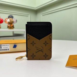 LOUIS VUITTON M81912 ロミーカードケース モノグラム イエローフラワー サイズ:12x8x0.8cm