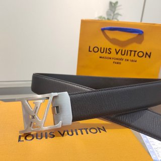 LV メンズ ベルト 自動バックル 35mm
