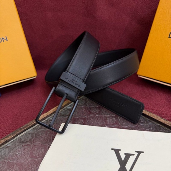 LV メンズ ベルト モノグラム 3.5cm