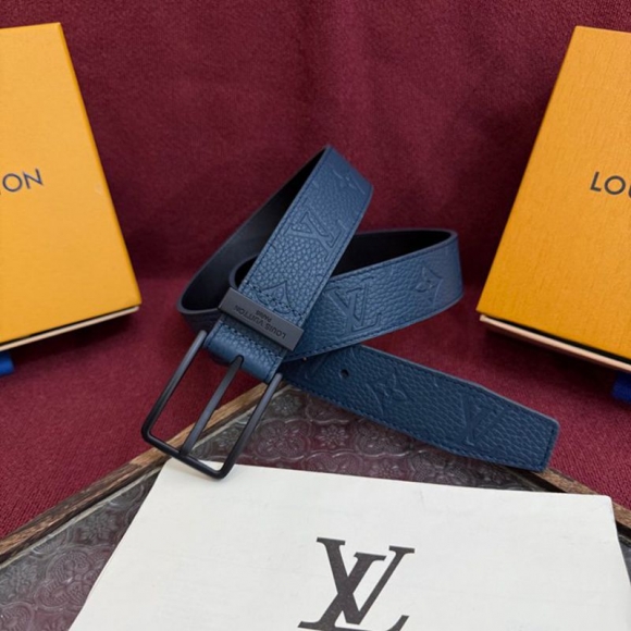 LV メンズ ベルト モノグラム 3.5cm