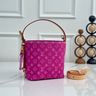 LOUIS VUITTON M27626 デニム 配色 レッド ショルダーバッグ ショルダー 18x16x12cm サイズ:18x16x12cm