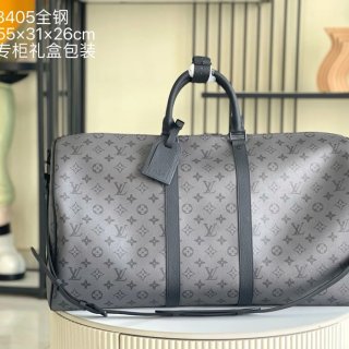 LOUIS VUITTON M28405 イタリアA級レザートラベルバッグ サイズ:55x31x26cm