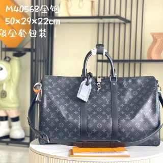 LOUIS VUITTON M40568 イタリアA級レザートラベルバッグ サイズ:50x29x22cm