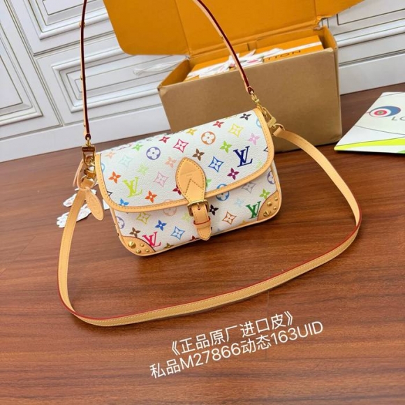 LOUIS VUITTON M27866 ボックスレザー 斜め掛けバッグ レディース斜め掛け 24x15cm サイズ:24x15cm LOUIS VUITTON M27866 ボックスレザー 斜め掛けバッグ レディース斜め掛け 24x15cm サイズ:24x15cm