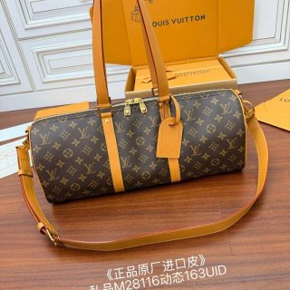 LOUIS VUITTON M28116 菱形生地トラベルバッグ サイズ:46x22x17cm