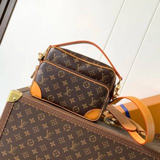 LOUIS VUITTON M14016 牛皮 モノグラム 斜め掛けバッグ レディース斜め掛け 25x17.5x11cm サイズ:25x17.5x11cm