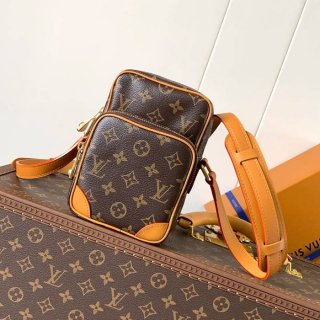 LOUIS VUITTON M14014 キャンバス モノグラム 斜め掛けバッグ レディース斜め掛け 20x13.5cm サイズ:20x13.5cm