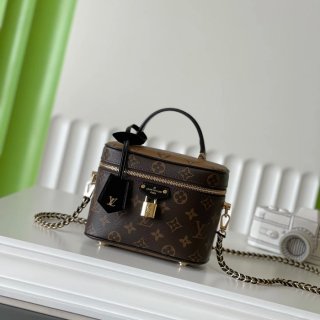 LOUIS VUITTON M47128 モノグラム 斜め掛けバッグ 斜め掛け サイズ:19.0x13.0x11.0cm