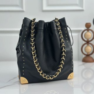 LOUIS VUITTON M29391 牛皮 モノグラム ブラック 斜め掛けバッグ レディース斜め掛けチェーン 27x23cm サイズ:27x23cm
