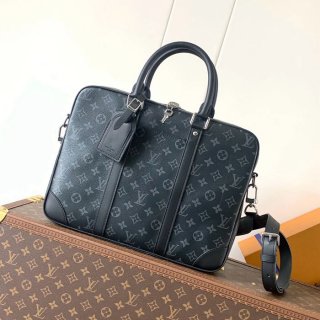 LOUIS VUITTON M46457 モノグラムブリーフケース ボヤージュ サイズ:36.5x27.5cm