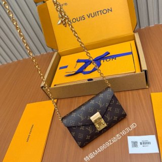 LOUIS VUITTON M4869 財布 レディース斜め掛け 13.5cm サイズ:20.5×13.5×12cm