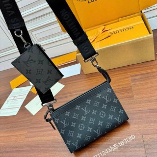 LOUIS VUITTON M81124 菱形生地斜め掛け ギフトバッグ サイズ:22x14.5x4.5cm