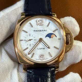 PANERAI PAM01181 ルミノール ドゥエ ルナ ゴールドテック ユニセックス 優良配送 PANERAI PAM01181 ルミノール ドゥエ ルナ ゴールドテック ユニセックス 優良配送