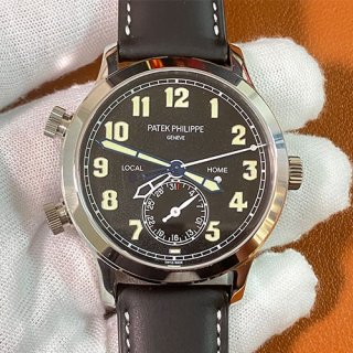 PATEK PHILIPPE 5524T-010 カラトラバ パイロット トラベルタイム 最高級 PATEK PHILIPPE 5524T-010 カラトラバ パイロット トラベルタイム 最高級