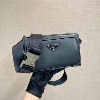 PRADA 2VH156 ウエストバッグ カーフ サイズ:21x13x2.5cm