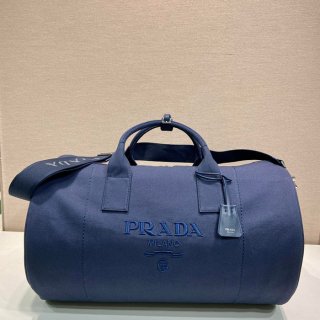 PRADA 2VC051 キャンバストラベルバッグ サイズ:53x32x32cm