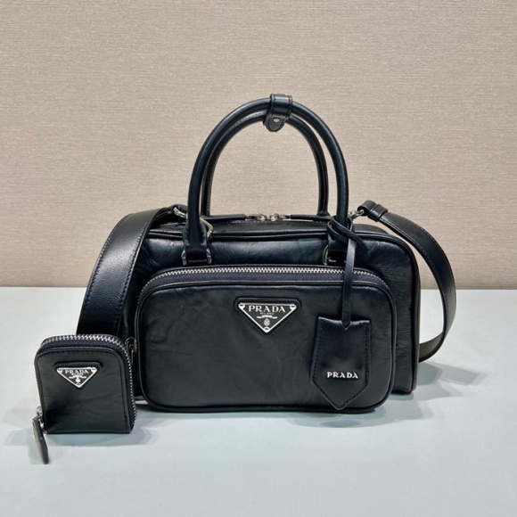 PRADA 1BB099 ボストンバッグ ランウェイ サイズ:24x12.5cm PRADA 1BB099 ボストンバッグ ランウェイ サイズ:24x12.5cm