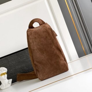PRADA 2VZ114 スエードレザー胸バッグ サイズ:32x18x11cm PRADA 2VZ114 スエードレザー胸バッグ サイズ:32x18x11cm