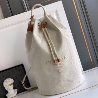 PRADA 2VY011 ストライププリントトラベルバッグ サイズ:55x34x34cm PRADA 2VY011 ストライププリントトラベルバッグ サイズ:55x34x34cm