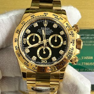 ROLEX 116508G BT工場 ブラック文字盤 4130自動巻き ROLEX 116508G BT工場 ブラック文字盤 4130自動巻き