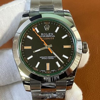 ROLEX 116400GV ミルガウス ブラック Noob最新版 ROLEX 116400GV ミルガウス ブラック Noob最新版