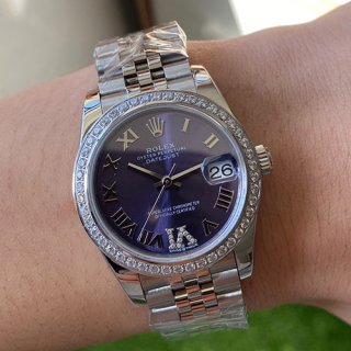 ROLEX M278384RBR デイトジャスト 31mm パープルローマ 超人気レディース ROLEX M278384RBR デイトジャスト 31mm パープルローマ 超人気レディース