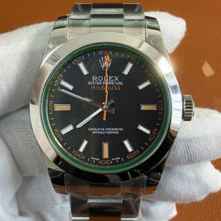 ROLEX M116400gv ミルガウス ブラック 2836搭載 2024 ROLEX M116400gv ミルガウス ブラック 2836搭載 2024