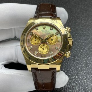 ROLEX 116518NG CLEAN製 ブラック レザー 4130搭載 ROLEX 116518NG CLEAN製 ブラック レザー 4130搭載