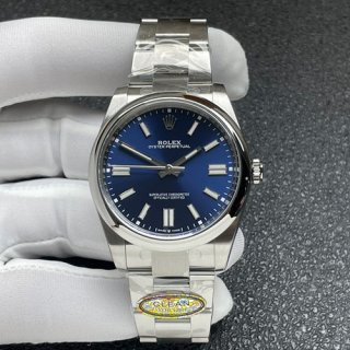 ROLEX M124300 41mm ブライトブルー 最強 ROLEX M124300 41mm ブライトブルー 最強