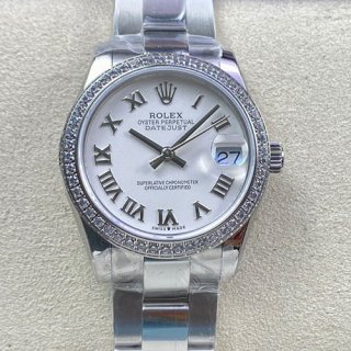 ROLEX M278384RBR デイトジャスト 31mm ホワイトローマ 2024高グレード ROLEX M278384RBR デイトジャスト 31mm ホワイトローマ 2024高グレード