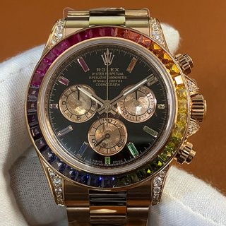 ROLEX デイトナ 116595RBOW チョコ文字盤 金無垢 カスタム ROLEX デイトナ 116595RBOW チョコ文字盤 金無垢 カスタム