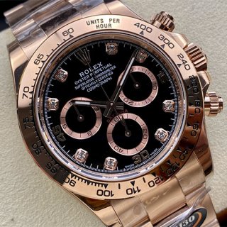 ROLEX 116505G ブラック文字盤 4130搭載 最強コピー ROLEX 116505G ブラック文字盤 4130搭載 最強コピー