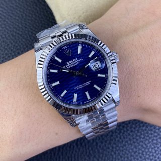 ROLEX 126334 デイトジャスト 41mm ブルーフルーテッド 3235搭載 最安値 ROLEX 126334 デイトジャスト 41mm ブルーフルーテッド 3235搭載 最安値