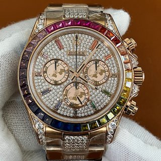 ROLEX デイトナ 116595RBOW レインボー 全面ダイヤ 最新入荷 ROLEX デイトナ 116595RBOW レインボー 全面ダイヤ 最新入荷
