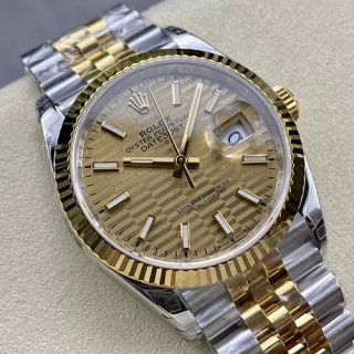 ROLEX M126233 デイトジャスト 36mm シャンパンフルーテッド 最安値 ROLEX M126233 デイトジャスト 36mm シャンパンフルーテッド 最安値