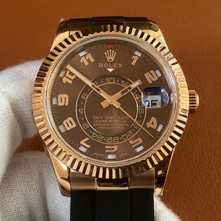 ROLEX スカイドゥエラー 326135 ブラウン 新着 ROLEX スカイドゥエラー 326135 ブラウン 新着