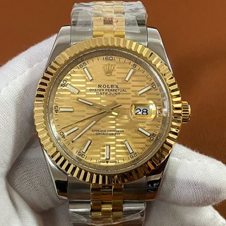 ROLEX M126333 デイトジャスト 41mm ゴールデンフルーテッド ROLEX M126333 デイトジャスト 41mm ゴールデンフルーテッド