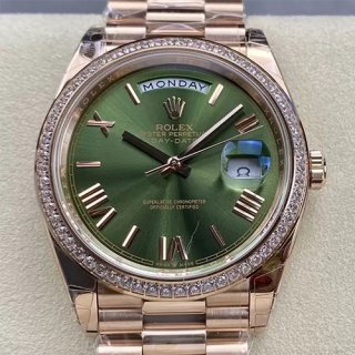 ROLEX M228345RBR デイデイト 40mm オリーブグリーン 芸能人愛用 ROLEX M228345RBR デイデイト 40mm オリーブグリーン 芸能人愛用